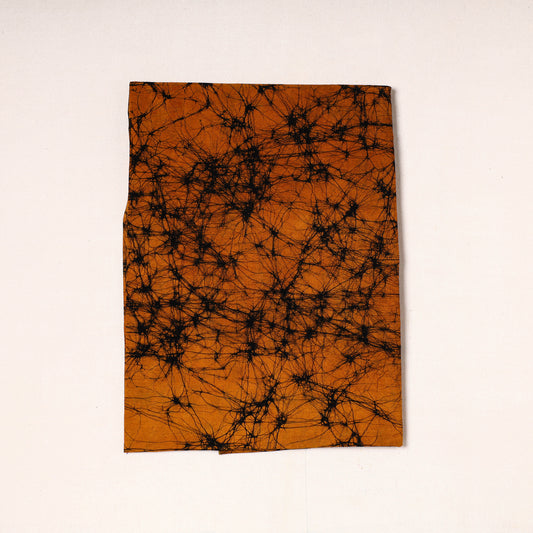 Orange - Hand Batik Printed Cotton Precut Fabric 18