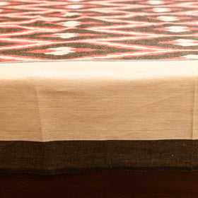 Pochampally Ikat Weave Cotton Single Bedsheet (90 x 60 in) 12