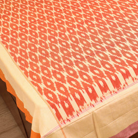 Pochampally Ikat Weave Cotton Single Bedsheet (90 x 60 in) 13