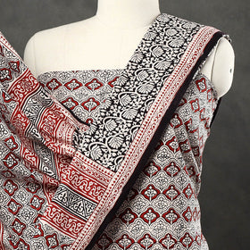  3pc Bagh Print Cotton Dress Material Set