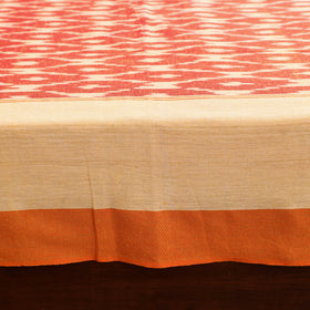 Pochampally Ikat Weave Cotton Single Bedsheet (90 x 60 in) 13