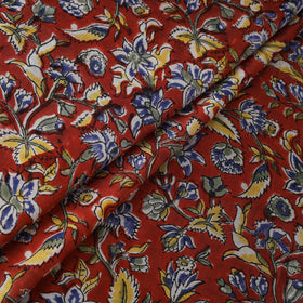 Sanganeri Hand Block Print Modal Silk Fabric 21