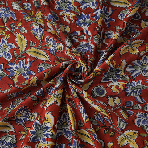 Sanganeri Hand Block Print Modal Silk Fabric 21
