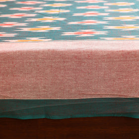 Pochampally Ikat Weave Cotton Single Bedsheet (90 x 60 in) 15