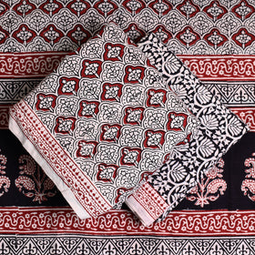  3pc Bagh Print Cotton Dress Material Set