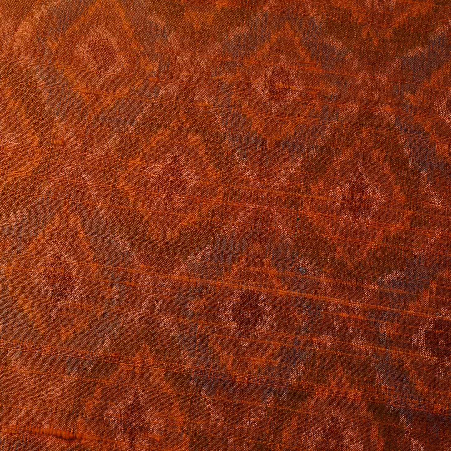 Handloom Raw Silk Pochampally Ikat Fabric 02