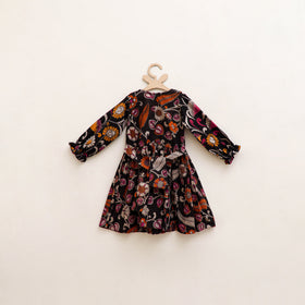 Pure Cotton Girls Frock Dress in Kalamkari Prints (3-4 Years) 50