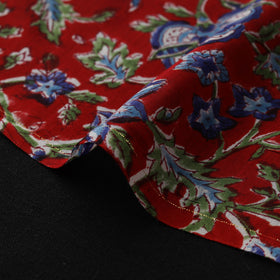 Sanganeri Hand Block Print Modal Silk Fabric 23