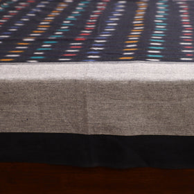 Pochampally Ikat Weave Cotton Single Bedsheet (90 x 60 in) 17