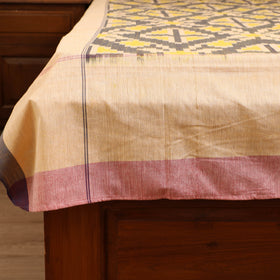 Pochampally Ikat Weave Cotton Single Bedsheet (90 x 60 in) 19