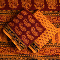 Bagh Print Suit Material