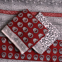 Bagh Print Suit Material