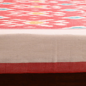 Pochampally Ikat Weave Cotton Single Bedsheet (90 x 60 in) 22