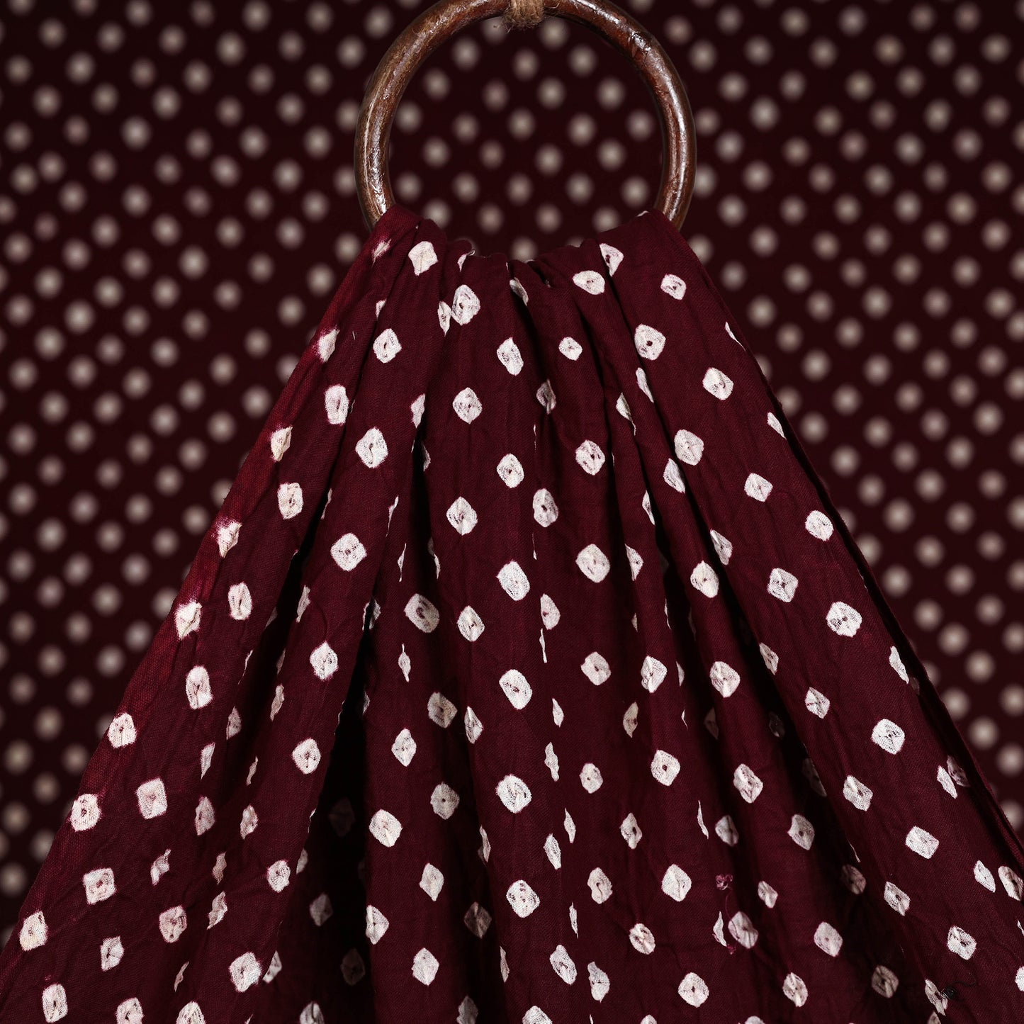 Kutch Tie-Dye Cotton Bandhani Fabric 02