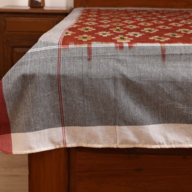 Pochampally Ikat Weave Cotton Single Bedsheet (90 x 60 in) 25
