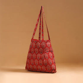 Handcrafted Fabric Jhola Bag 04