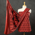  3pc Bagh Print Cotton Dress Material Set
