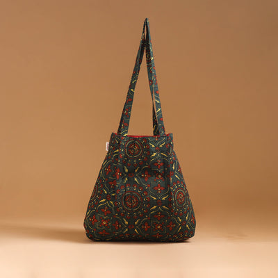 Handcrafted Fabric Jhola Bag 07