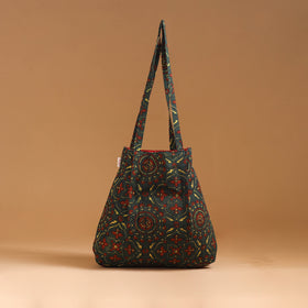 Handcrafted Fabric Jhola Bag 07