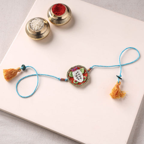 Handmade Crochet Rakhi by Samoolam 01
