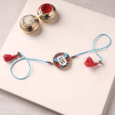 Handmade Crochet Rakhi by Samoolam 04
