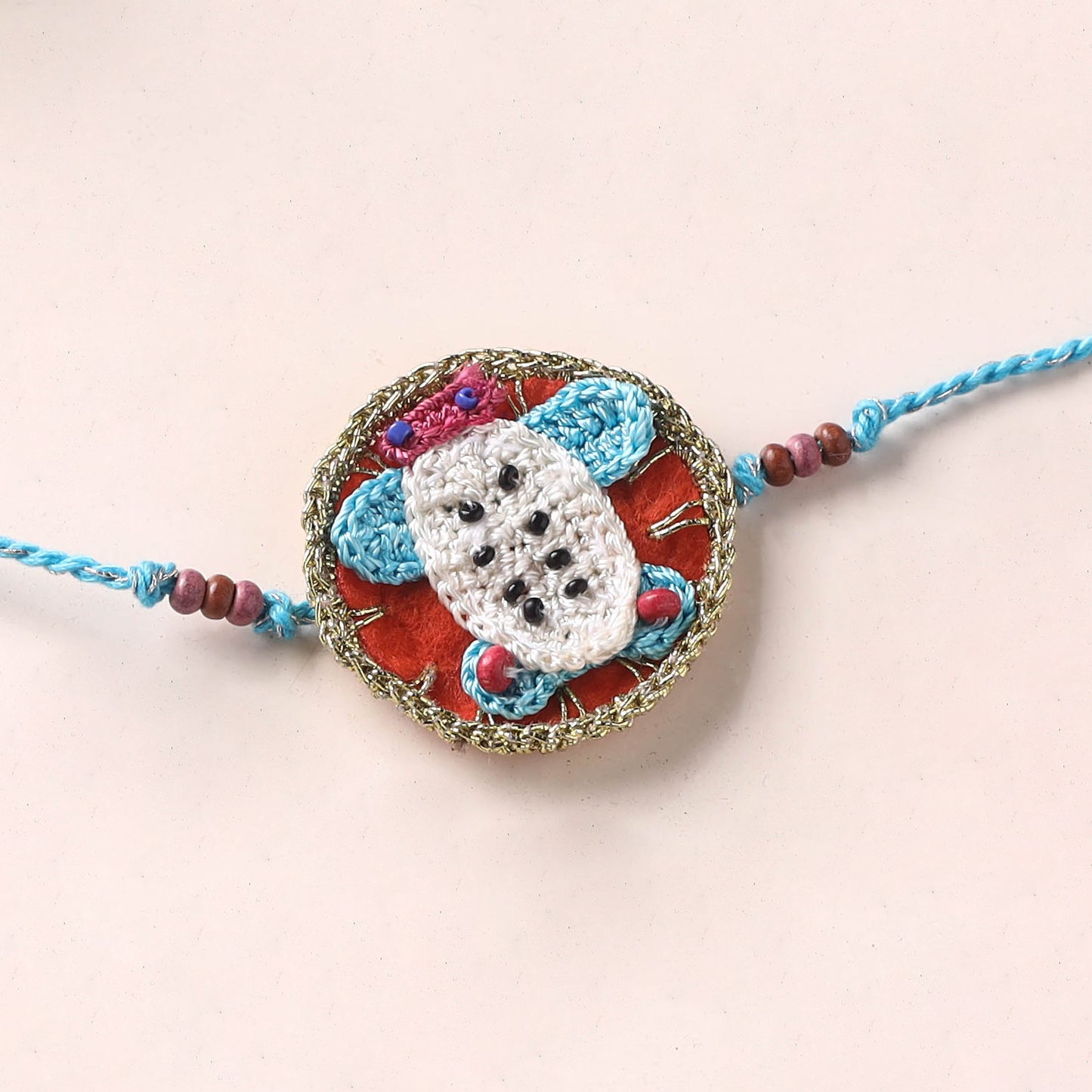 Handmade Crochet Rakhi by Samoolam 04