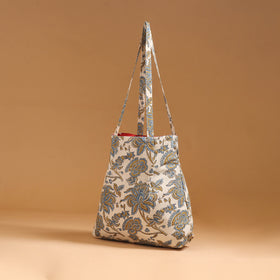 Handcrafted Fabric Jhola Bag 10