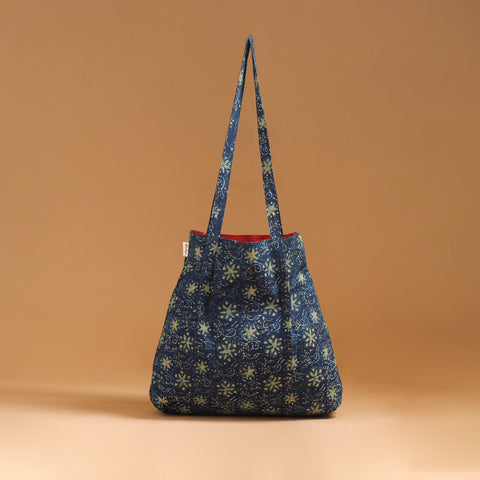 Handcrafted Fabric Jhola Bag 12