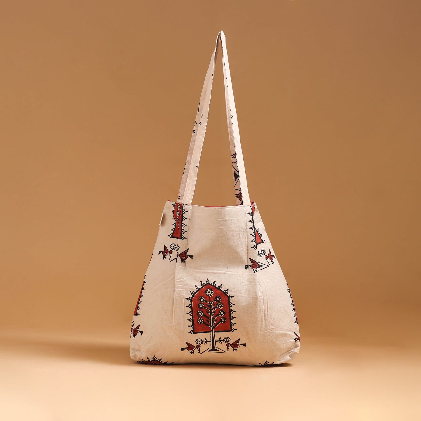 Handcrafted Fabric Jhola Bag 13