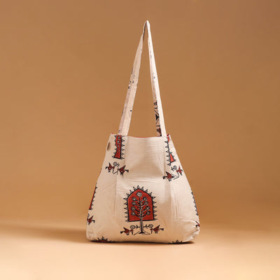 Handcrafted Fabric Jhola Bag 13