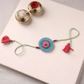 Flower - Handmade Crochet Rakhi by Samoolam 08