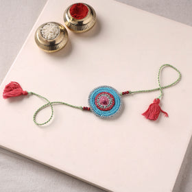 Flower - Handmade Crochet Rakhi by Samoolam 08