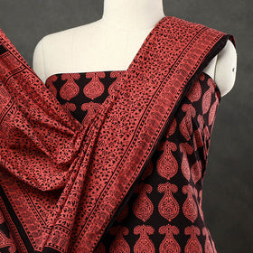  3pc Bagh Print Cotton Dress Material Set