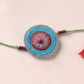 Flower - Handmade Crochet Rakhi by Samoolam 08