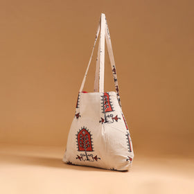 Handcrafted Fabric Jhola Bag 13