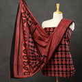  3pc Bagh Print Cotton Dress Material Set