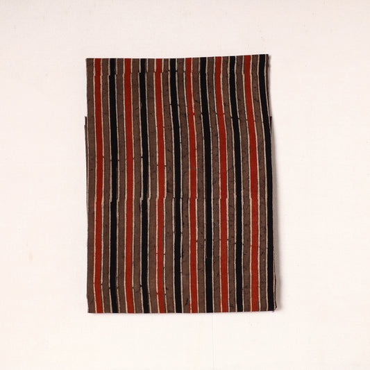 Multicolor - Ajrakh Block Printed Cotton Precut Fabric (1.2 meter) 57