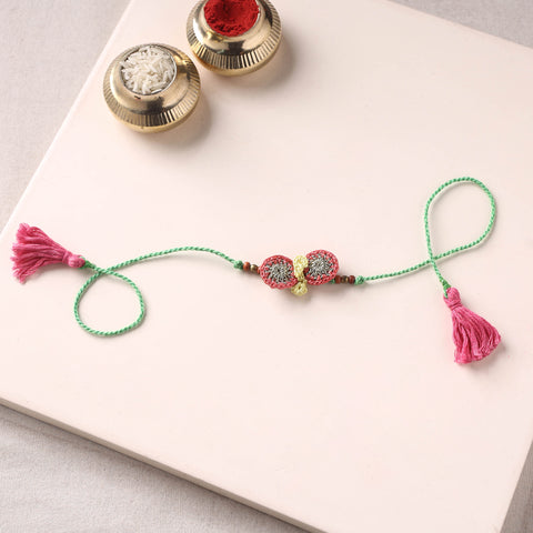 Flower - Handmade Crochet Rakhi by Samoolam 10