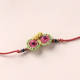 Flower - Handmade Crochet Rakhi by Samoolam 11
