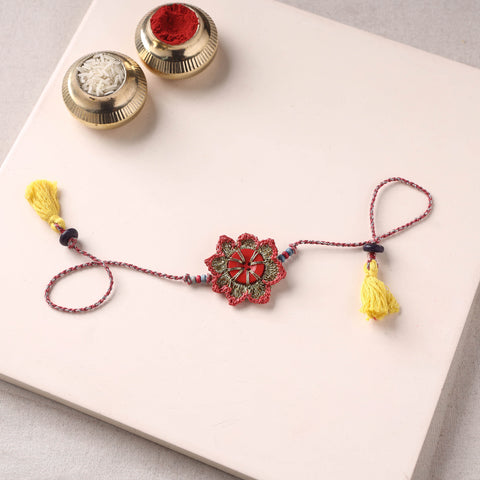 Flower - Handmade Crochet Rakhi by Samoolam 12