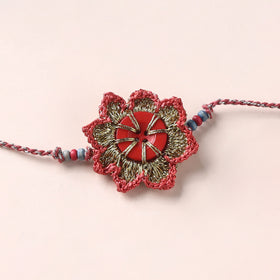 Flower - Handmade Crochet Rakhi by Samoolam 12