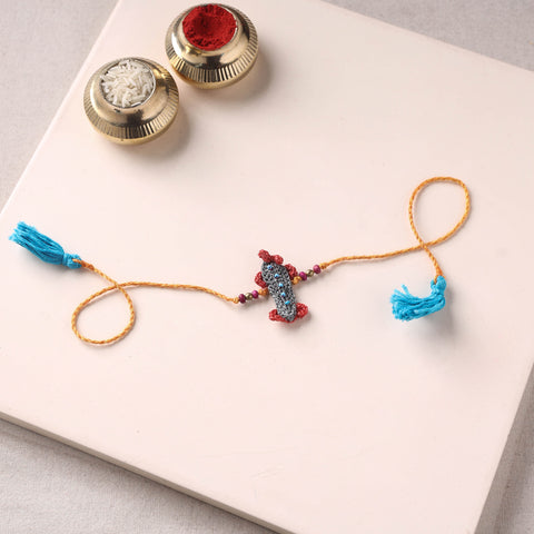 Car - Handmade Crochet Rakhi by Samoolam 13