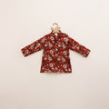 Kids Pure Cotton Kurta in Bagru Block Prints (2-3 Years) 68