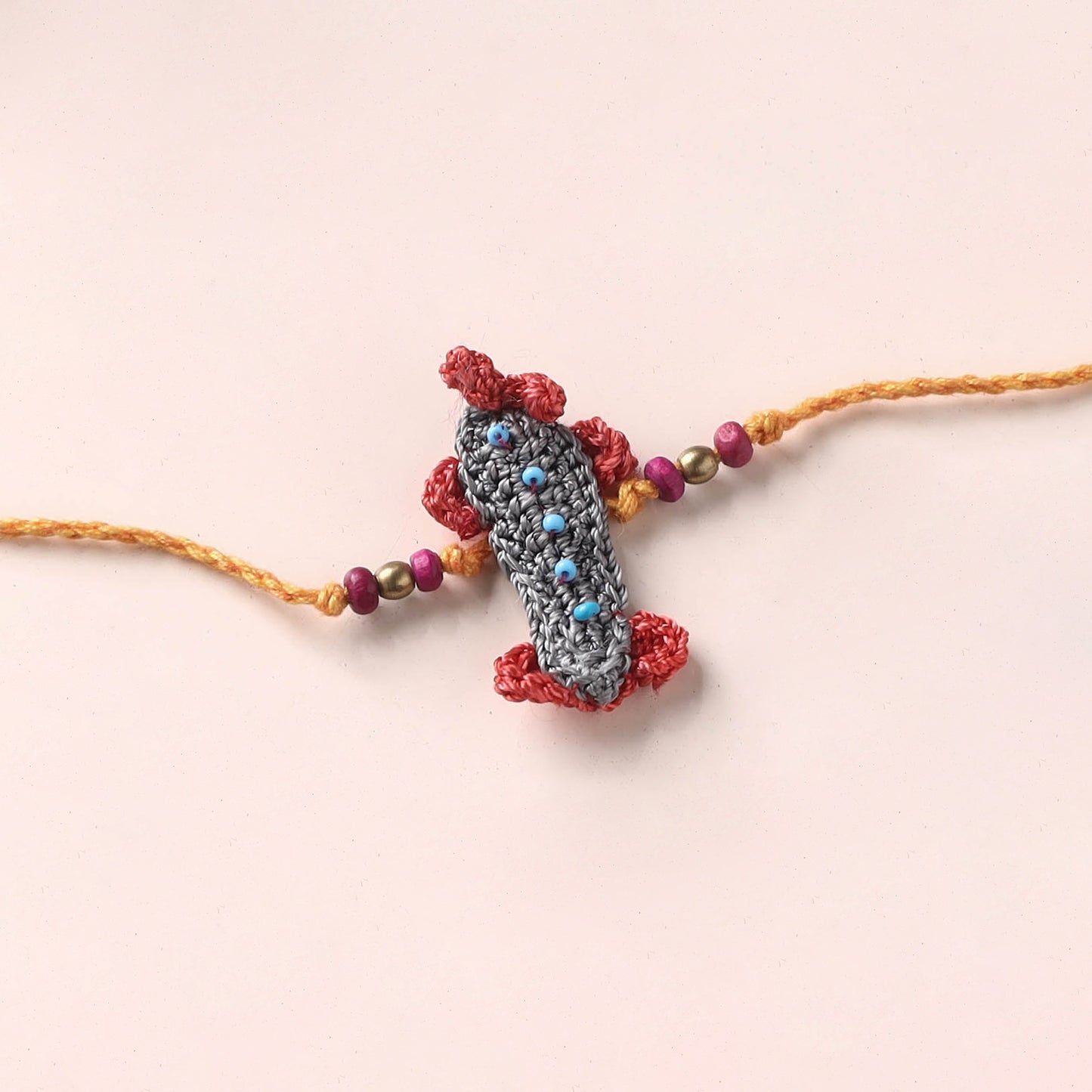 Car - Handmade Crochet Rakhi by Samoolam 13