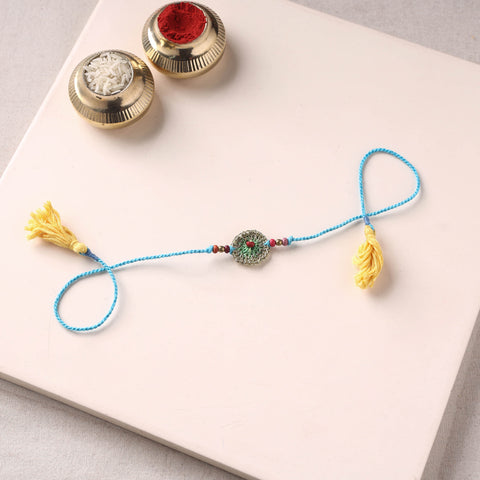 Flower - Handmade Crochet Rakhi by Samoolam 14