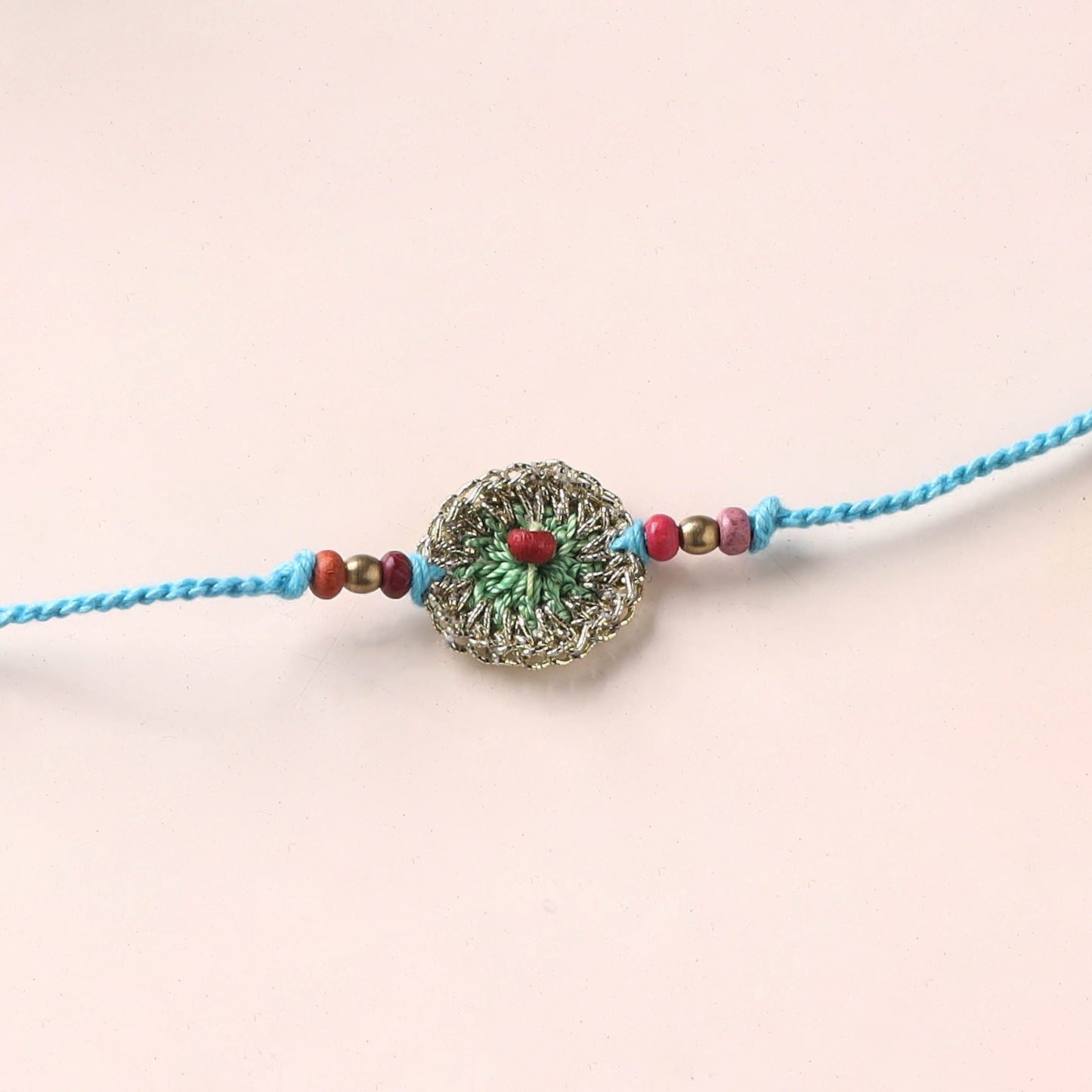 Flower - Handmade Crochet Rakhi by Samoolam 14