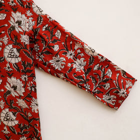 Kids Pure Cotton Kurta in Bagru Block Prints (2-3 Years) 68