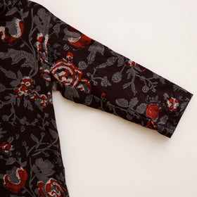 Kids Pure Cotton Kurta in Bagru Block Prints (2-3 Years) 71