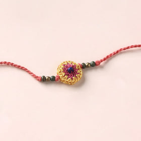 Flower - Handmade Crochet Rakhi by Samoolam 16