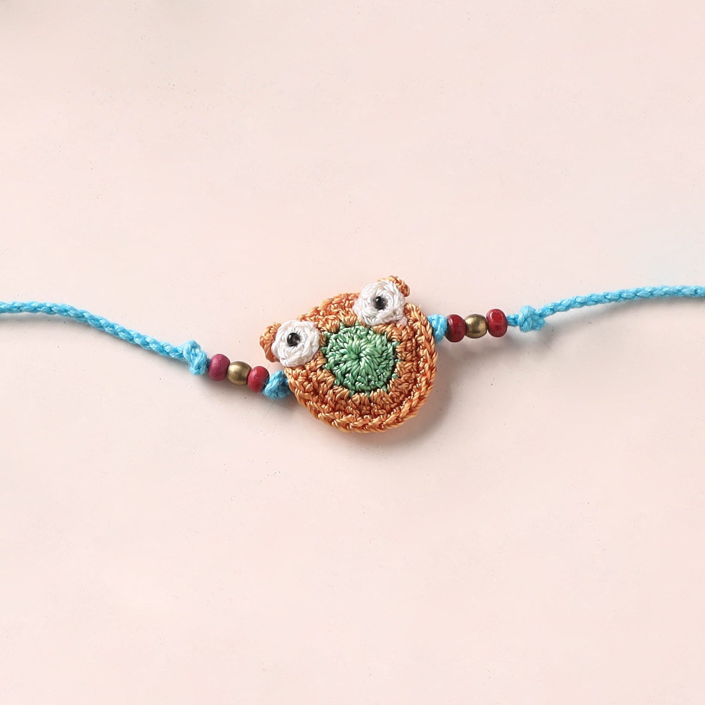 Owl - Handmade Crochet Rakhi by Samoolam 17